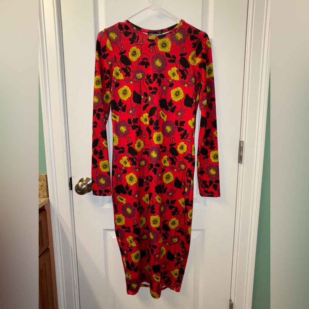 🌺Zara floral Dress M🌺